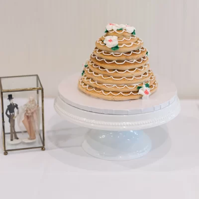 Wedding Decor Rental - White Cake Stand