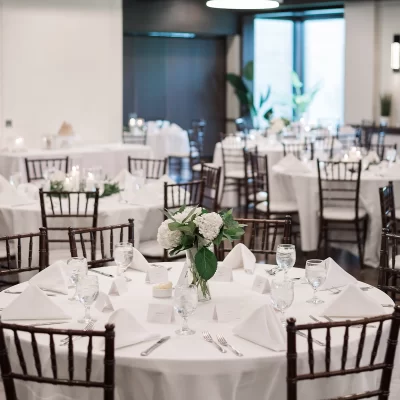 Wedding Decor Rental - White Polyester Linen